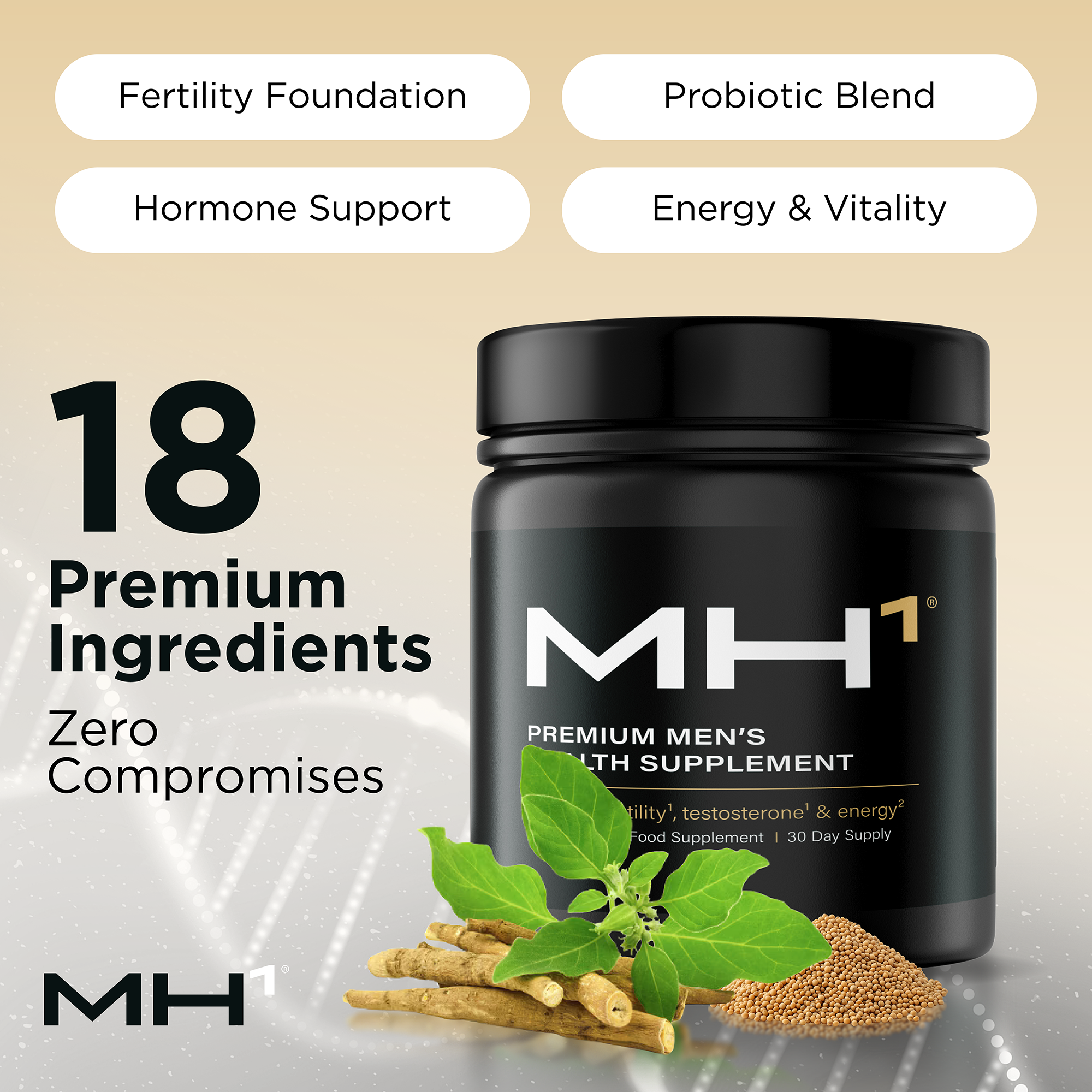 MH1 Premium Men’s Health Supplement MH1