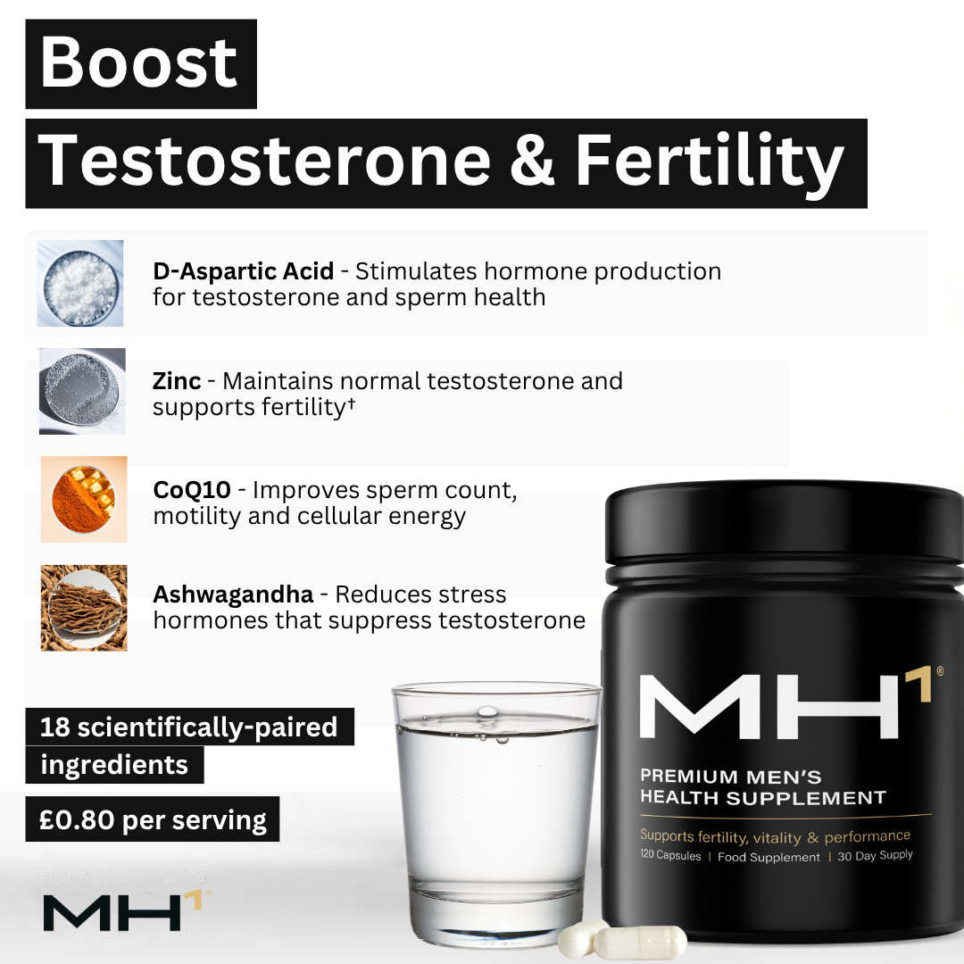 MH1: Daily Fertility & Testosterone Support for Men MH1
